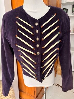 Vintage Double D Ranch Wear Velvet Scout Jacket